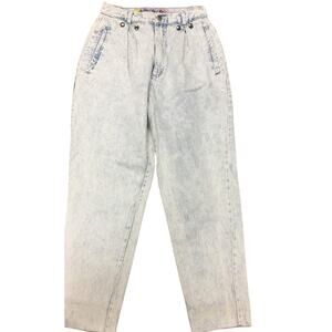 Vintage Seattle Blues Jeans 12" High Rise Acid Wash Women's Sz.26 RETRO VGUC